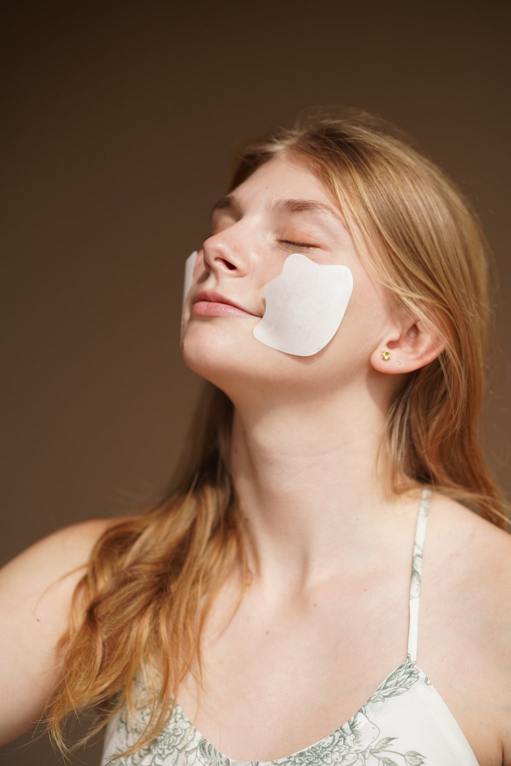 Collagen Neck & Forehead Nanofiber Mask (4 pcs) — Water-Activated, Preservative-Free